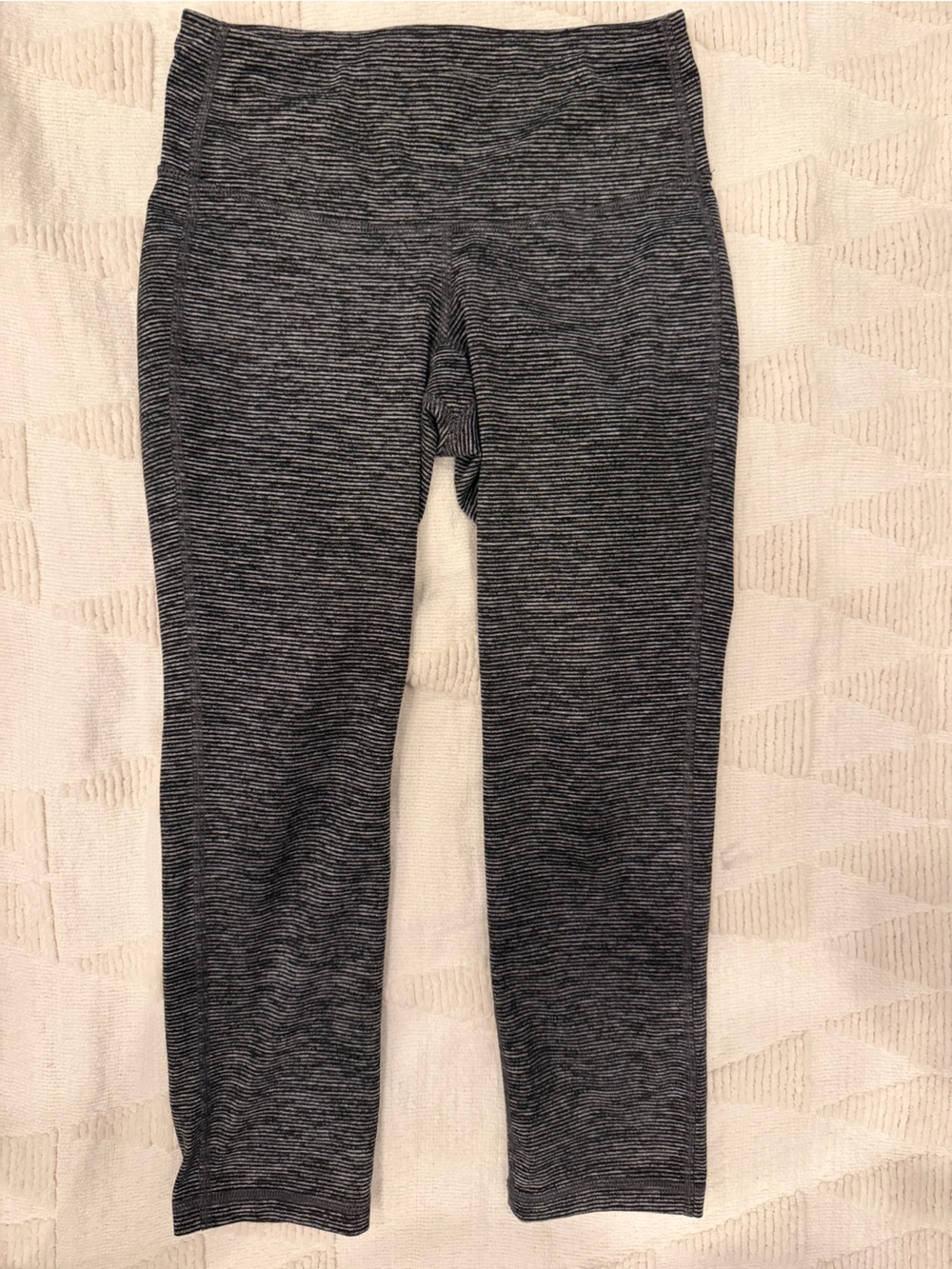 Old Navy Gray Stretch Ribbed Leggings